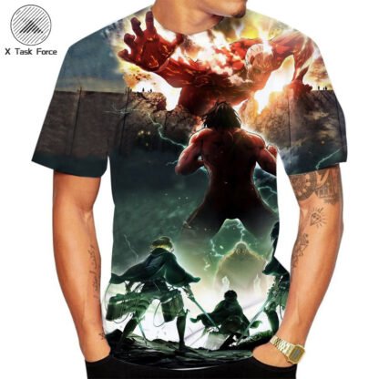 Camiseta Unisex Full Print anime shingeki no Kyoujin