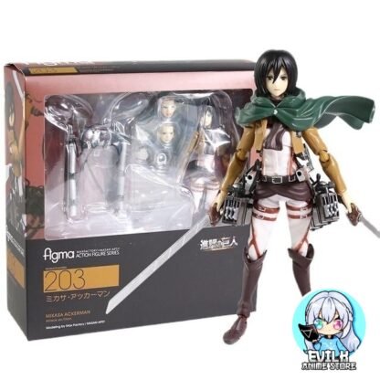 Figura Mikasa Articulable - Shingeky No Kyojin - Anime Ecuador