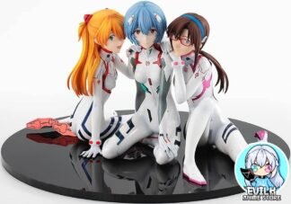 Figura de Asuka, Mari y Rei juntas - Evangelion ecuador