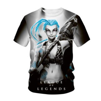 Camiseta Unisex Full Print anime League of Legends