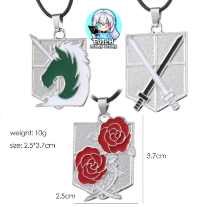 collar shingeki no Kyojin M3