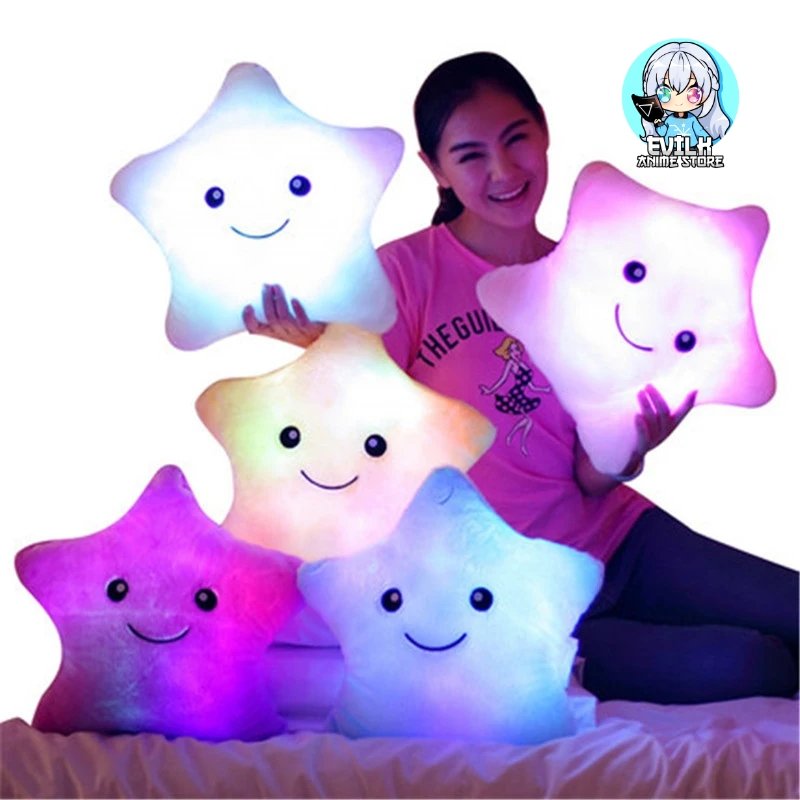 Peluche estrella LED