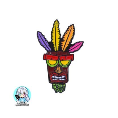 pin de aku aku - Crash Bandicoot